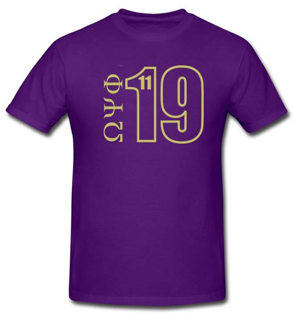 Omega Psi Phi 1911 Tee - CW